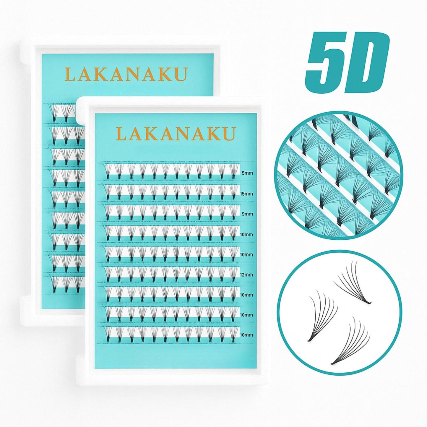 Pro Eyelash Extensions Box – Cashmere Matte Effect, Perfect Curl