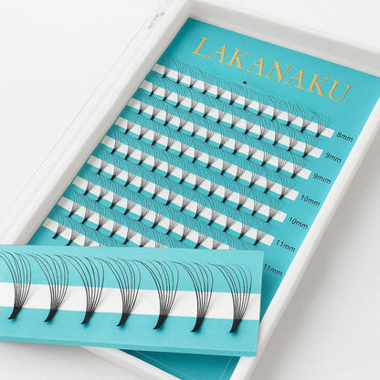 Pro Eyelash Extensions Box – Cashmere Matte Effect, Perfect Curl