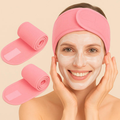 Adjustable Cosmetic Headband – Comfort and Elegance for your Beauty Routine