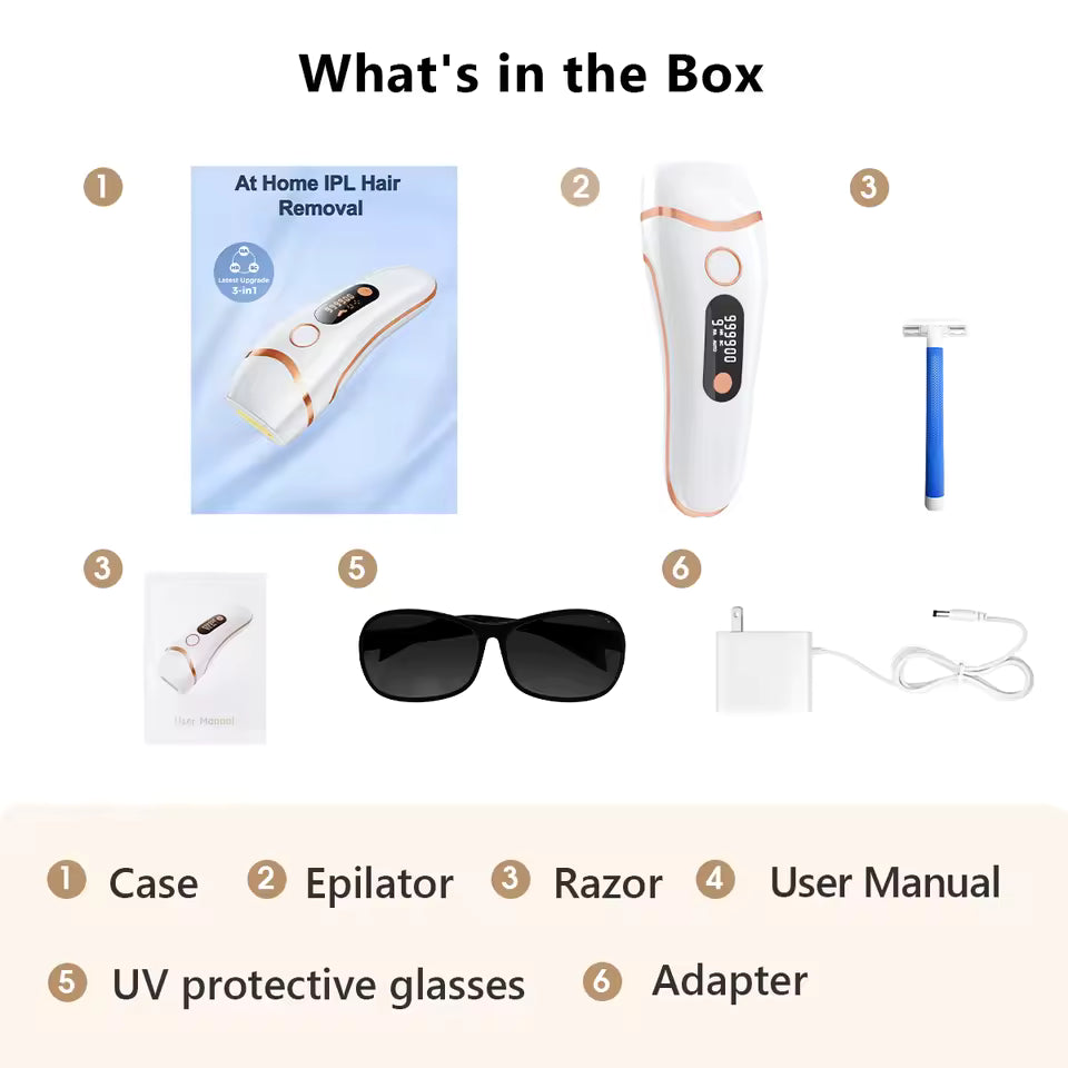 GlowSilk™ Laser Epilator